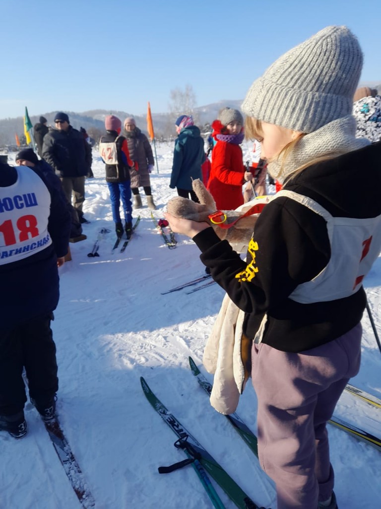 Районные соревнования по лыжным гонкам. 12