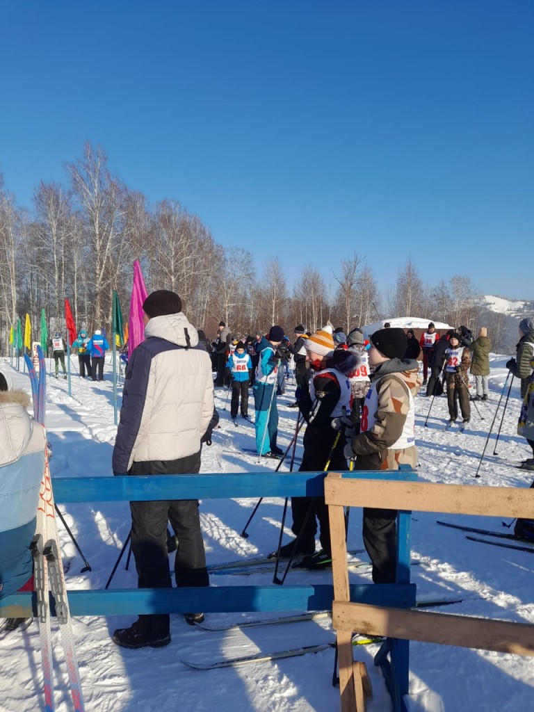 Районные соревнования по лыжным гонкам. 5