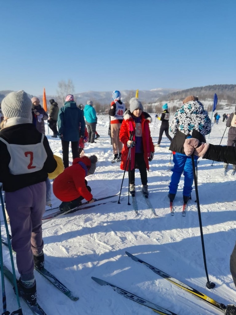 Районные соревнования по лыжным гонкам. 11