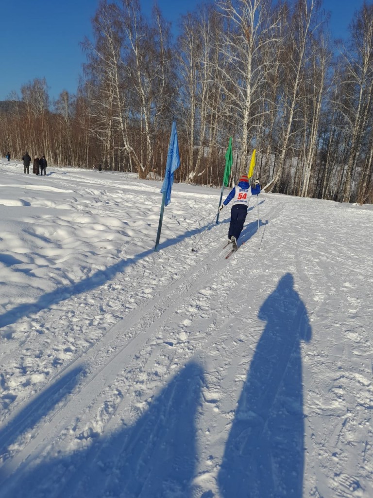 Районные соревнования по лыжным гонкам. 4