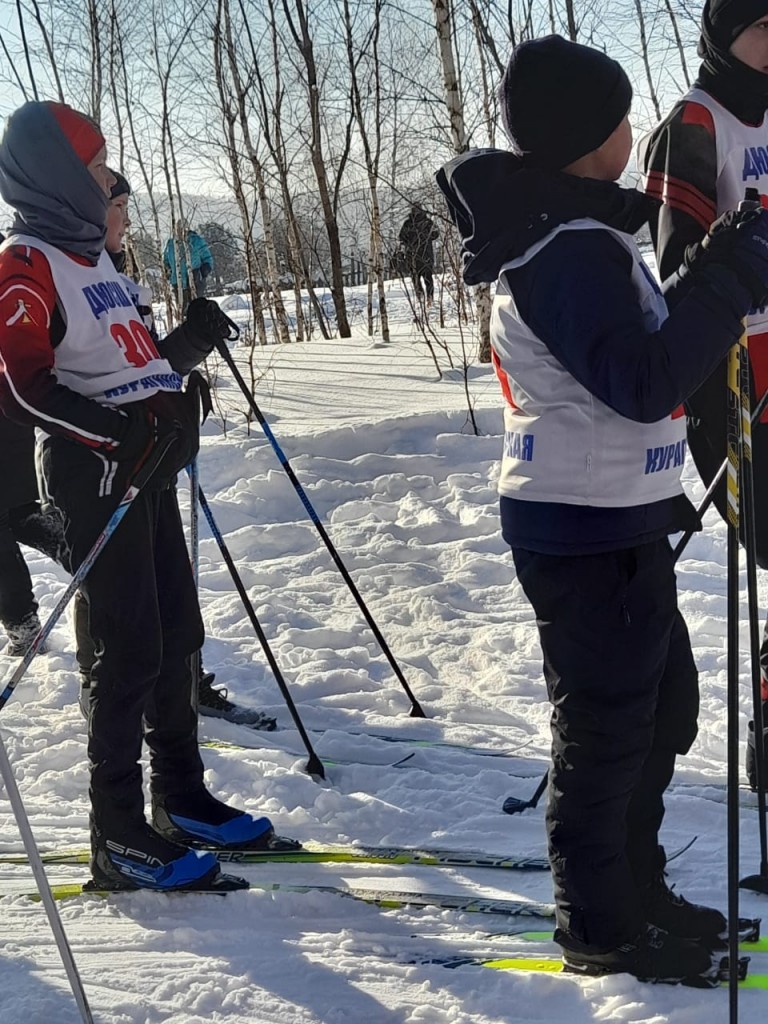 Районные соревнования по лыжным гонкам. 7