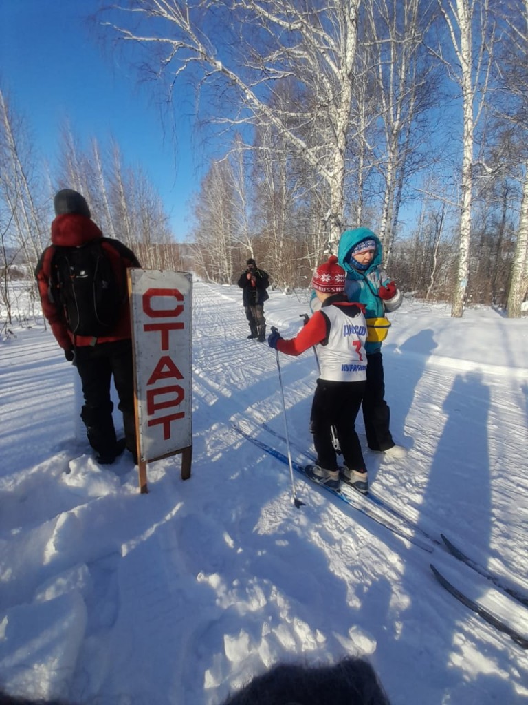 Районные соревнования по лыжным гонкам. 8