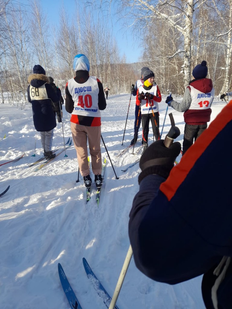 Районные соревнования по лыжным гонкам. 13