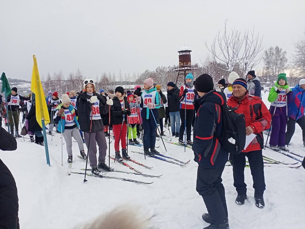 Районные соревнование по "Лыжным гонкам" 5